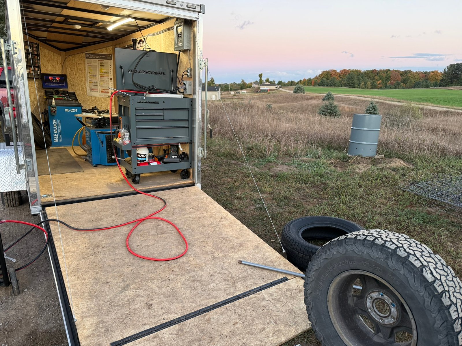 Tread & Go mobile tire service in Northern Michigan